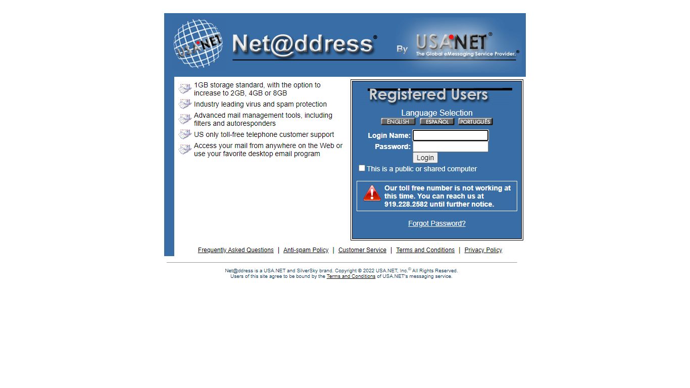 Net@ddress Mail